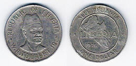 1 Liberianischer Dollar von 1976